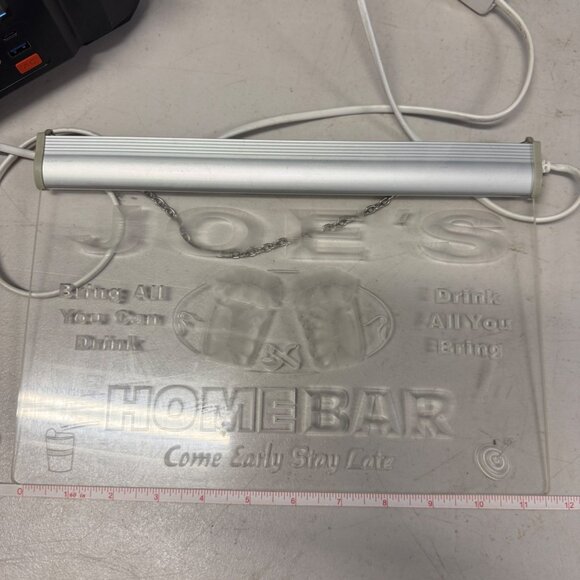 Joes Home Bar LED Light Sign - Picture 3 of 6